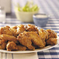 Buttery Hot Wings Recipe: How to Make It image