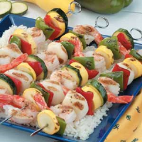 Herbed Seafood Skewers Recipe: How to Make It image