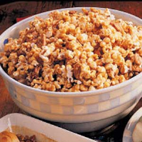TOFFEE POPCORN WITH NUTS RECIPES