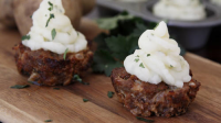 MEATLOAF CUPCAKES WITH MASHED POTATOES RECIPES
