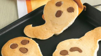 Halloween Ghost Pancakes Recipe - BettyCrocker.com image