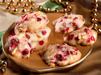 Cranberry-Almond Cookies Recipe | MyRecipes image