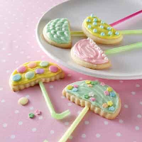 Umbrella Butter Cookies Recipe | Land O’Lakes image