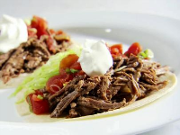 Braised Beef Tacos Recipe | Sandra Lee | Food Network image
