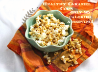 Healthy Caramel Corn (Vegan/Low Carb/Low Fat/Sugar Free) image