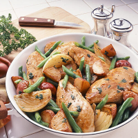 Skillet Chicken & Potato Dinner Recipe | Land O’Lakes image