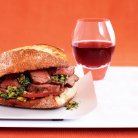Strip-Steak Sandwiches Recipe - Suzanne Goin | Food & Wine image
