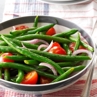 Green Bean-Cherry Tomato Salad Recipe: How to Make It image