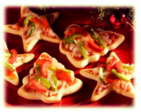 Christmas Cookie Cutter Pizza Appetizers (Easy!) | Just A ... image