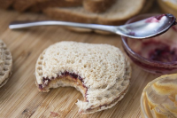 No-Crust Peanut Butter & Jelly Sandwich image