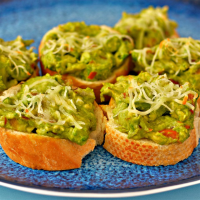 Cheesy Avocado Bites Recipe | Allrecipes image