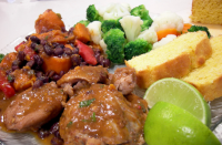 Slow Cooker Latin Chicken W/ Sweet Potatoes and Black ... image