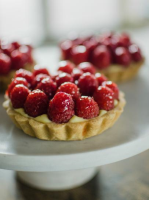 Mini Raspberry Tarts Recipe | Julia Baker | Cooking Channel image