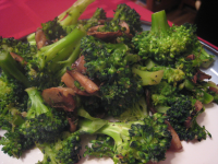 Garlic-Spiked Broccoli and Mushrooms Recipe - Food.com image