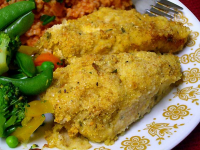 Cornmeal Oven-Fried Chicken Recipe - Food.com image
