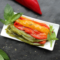 ITALIAN ROASTED PEPPERS IN OLIVE OIL AND GARLIC RECIPES