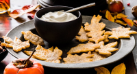 Pie-Crust Leaf Cookies Recipe | MyRecipes image