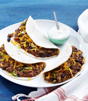 Best Beef Tacos Recipe - How to Make Cheesy Ground Beef Tacos image