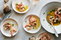 Shrimp Bathed in Olive Oil and Lemon Recipe - NYT Cooking image