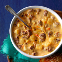 Cheeseburger Soup Recipe: How to Make It - Taste of Home image