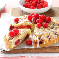 Raspberry Sour Cream Coffee Cake Recipe: How to Make It image