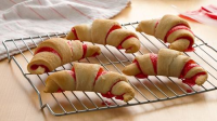 Strawberry Crescent Snacks Recipe - Pillsbury.com image