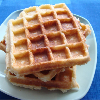 Liege Belgian Waffles with Pearl Sugar Recipe | Allrecipes image