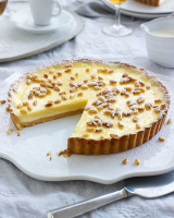 Torta della nonna (ricotta and lemon tart) - delicious. magazine image