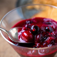 Quick Mixed Berry Pancake Sauce Recipe | EatingWell image