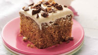 Coffee-Toffee Cake with Caramel Frosting Recipe ... image