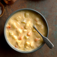 Cheesy Chicken Chowder Recipe: How to Make It image