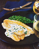 Sole with Lemon Cream Recipe - Quick From Scratch Fish ... image