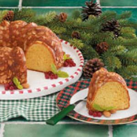 Almond Eggnog Pound Cake Recipe: How to Make It image