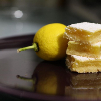 Lemon-Cranberry Pie Bars Recipe - Sarah Jordan | Food & Wine image