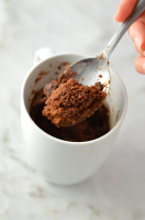 Four Ingredient Nutella Mug Cake | A Taste of Madness image
