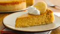 Pumpkin Cheesecake with Sugar Cookie Crust Recipe ... image