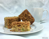 Rhubarb Ginger Coffee Cake with Crumb Topping | Northwest ... image