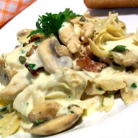 Creamy Chicken Marsala Fettuccine Recipe | Allrecipes image