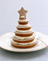 Cream Cheese Frosting for Gingerbread-Cookie Trees Recipe ... image