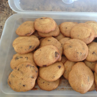 Chocolate Chip Cookies Without Chocolate Chips Recipe ... image