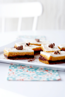 Pumpkin-Chocolate Cheesecake Bars | Better Homes & Gardens image
