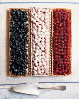 Flag Berry Tarts Recipe | Martha Stewart image