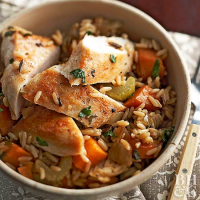 Chicken and Roasted Vegetable Rice | Better Homes & Gardens image