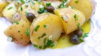Easy Classic Potato Salad Recipe with Olive Oil | Simple ... image
