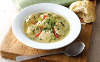 Monkfish in a Thai Green Curry Sauce - Fish Recipes - Bord Bia image