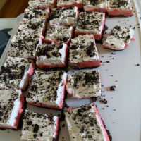 Cherry-Chocolate Layered Dessert | Allrecipes image