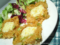 oven baked RISOTTO cheese melt squares Recipe by Claudia ... image