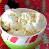 No-Cook Eggnog Ice Cream Recipe | Allrecipes image