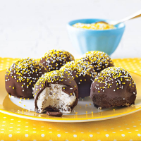 Ice Cream Bonbons Recipe | MyRecipes image
