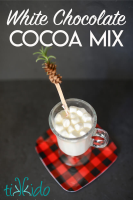 White Hot Chocolate Mix Recipe | Tikkido.com image